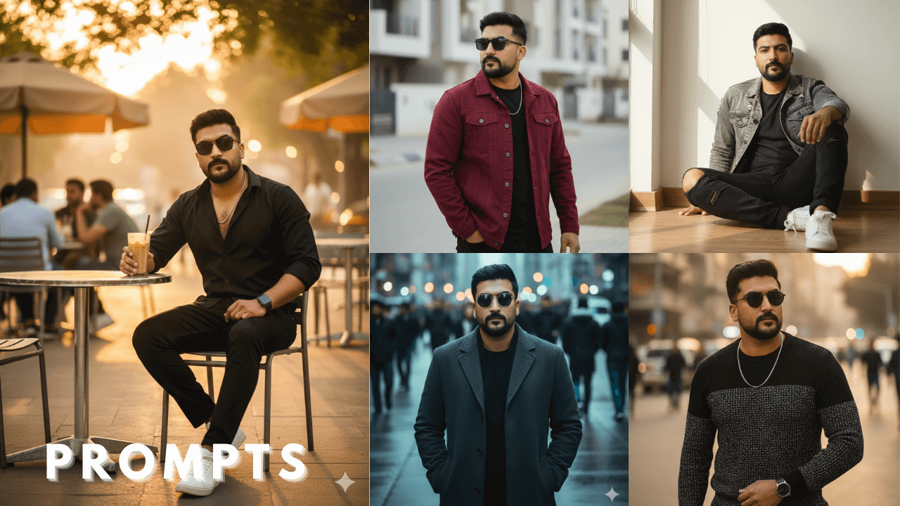 10 Ultra-Realistic Male AI Photo Prompts for Perfect Face Consistency Guide 