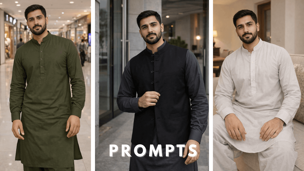 Shalwar Qameez Photo Prompts: A Complete AI Portrait Guide