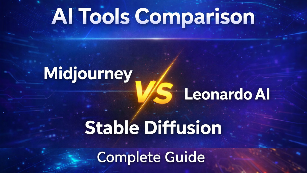 Midjourney vs Leonardo vs Stable Diffusion